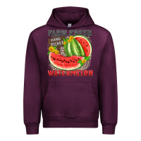 Mauve Wine farm fresh watermelon Urban Hoodie - Zillion Design Studio