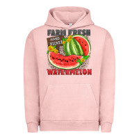 Pigment Salmon farm fresh watermelon Urban Hoodie - Zillion Design Studio