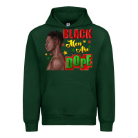 Forest Green black men are dope black man Urban Hoodie - texasbilliewilder