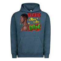 Pigment Midnight Navy black men are dope black man Urban Hoodie - texasbilliewilder