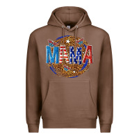 Chestnut 4th of july mama Premium Hoodie - texasbilliewilder