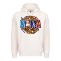 Pale Pink 4th of july mama Premium Hoodie - texasbilliewilder