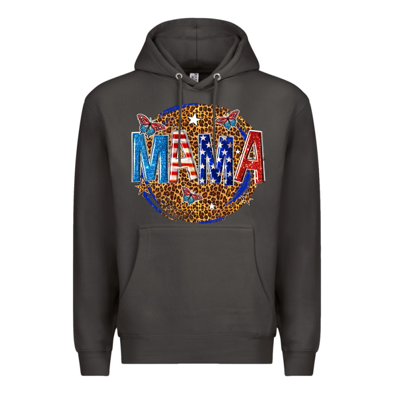 4th Of July Mama Premium Hoodie by texasbilliewilder | Teevron