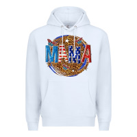 White 4th of july mama Premium Hoodie - texasbilliewilder