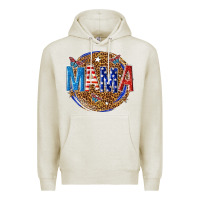 Oatmeal Heather 4th of july mama Premium Hoodie - texasbilliewilder