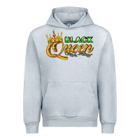 Heather Grey black queen Urban Hoodie - texasbilliewilder