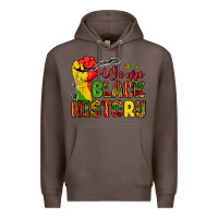 Coffee we are black history Premium Hoodie - Zillion Design Studio