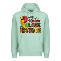 Seafoam we are black history Premium Hoodie - Zillion Design Studio