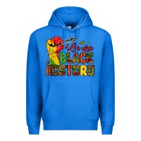 True Royal we are black history Premium Hoodie - Zillion Design Studio