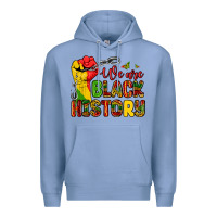 Colony Blue we are black history Premium Hoodie - Zillion Design Studio