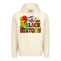 Sandshell we are black history Premium Hoodie - Zillion Design Studio