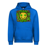 Cobalt Feeling Lucky Urban Hoodie - RanaPortraitStore