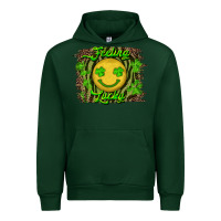 Forest Green Feeling Lucky Urban Hoodie - RanaPortraitStore