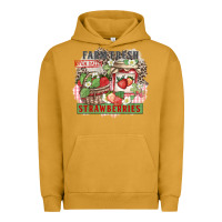 Pigment Peanut Butter farm fresh strawberries Urban Hoodie - Zillion Design Studio