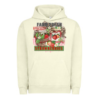 Pigment Pistachio farm fresh strawberries Urban Hoodie - Zillion Design Studio