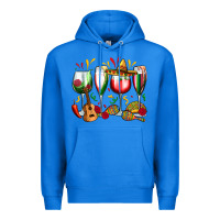 True Royal mexico wine glasses Premium Hoodie - Zillion Design Studio