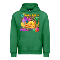 Emerald farm fresh pineapple Urban Hoodie - Zillion Design Studio