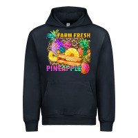 Navy farm fresh pineapple Urban Hoodie - Zillion Design Studio