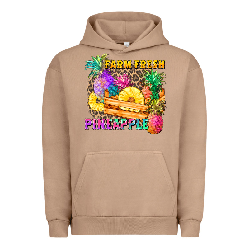 Farm Fresh Pineapple Urban Hoodie by Zillion Design Studio | Teevron