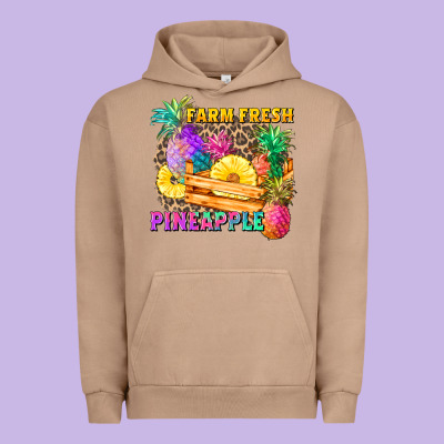 Farm Fresh Pineapple Urban Hoodie Designed By Zillion Design Studio