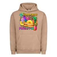 Pigment Burro farm fresh pineapple Urban Hoodie - Zillion Design Studio