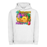 Pigment Lunar Rock farm fresh pineapple Urban Hoodie - Zillion Design Studio