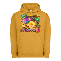 Pigment Peanut Butter farm fresh pineapple Urban Hoodie - Zillion Design Studio