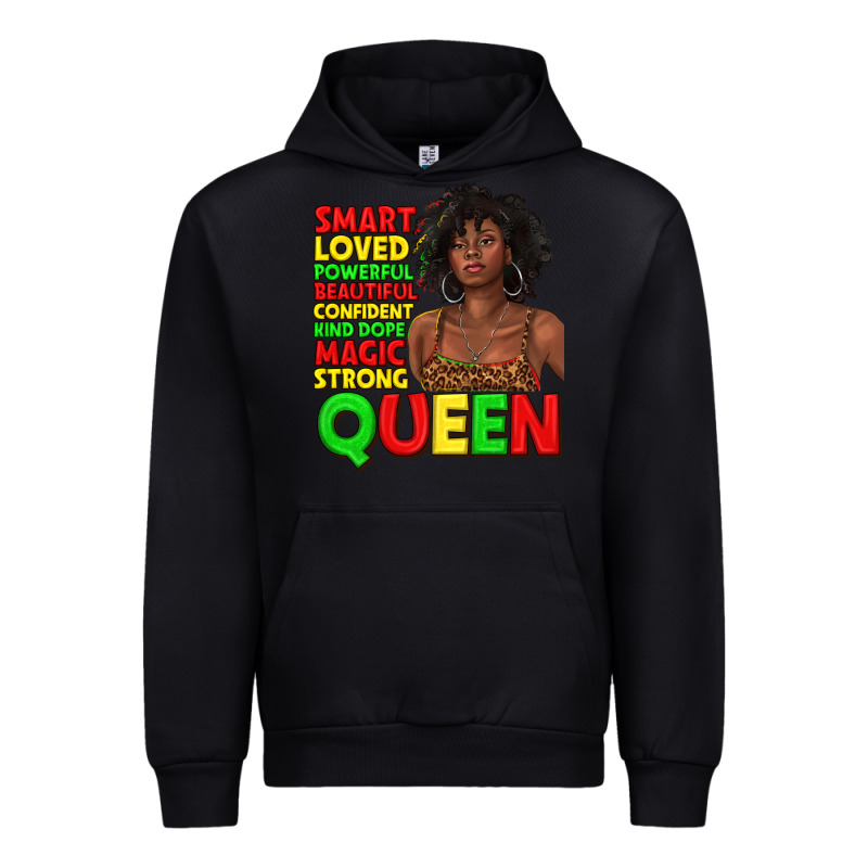 Black Queen Quotes Juneteenth Urban Hoodie by texasbilliewilder | Teevron