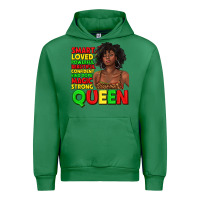 Emerald black queen quotes juneteenth Urban Hoodie - texasbilliewilder