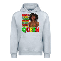 Heather Grey black queen quotes juneteenth Urban Hoodie - texasbilliewilder