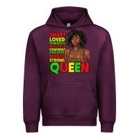Mauve Wine black queen quotes juneteenth Urban Hoodie - texasbilliewilder