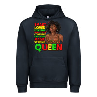 Navy black queen quotes juneteenth Urban Hoodie - texasbilliewilder