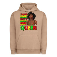 Pigment Burro black queen quotes juneteenth Urban Hoodie - texasbilliewilder
