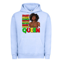 Pigment Grape Ice black queen quotes juneteenth Urban Hoodie - texasbilliewilder