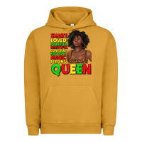 Pigment Peanut Butter black queen quotes juneteenth Urban Hoodie - texasbilliewilder