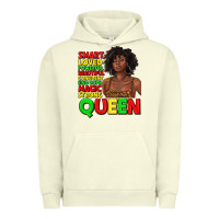 Pigment Pistachio black queen quotes juneteenth Urban Hoodie - texasbilliewilder