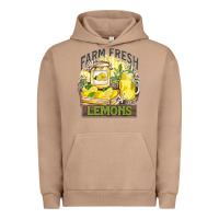 Pigment Burro farm fresh lemons Urban Hoodie - Zillion Design Studio