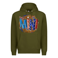 Army Green mini Premium Hoodie - texasbilliewilder