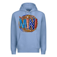 Colony Blue mini Premium Hoodie - texasbilliewilder