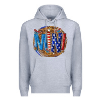 Heather Grey mini Premium Hoodie - texasbilliewilder