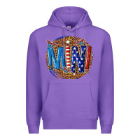 Purple mini Premium Hoodie - texasbilliewilder