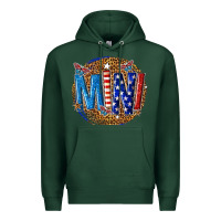 Sports Green mini Premium Hoodie - texasbilliewilder