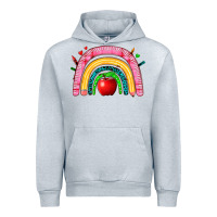 Heather Grey school rainbow Urban Hoodie - Zillion Design Studio