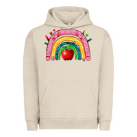 Pigment French Oak school rainbow Urban Hoodie - Zillion Design Studio