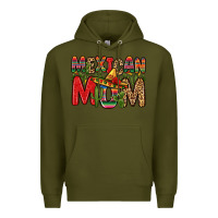 Army Green mexican mom Premium Hoodie - Zillion Design Studio
