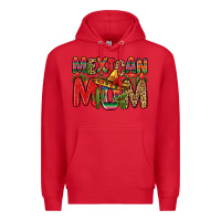 Red mexican mom Premium Hoodie - Zillion Design Studio