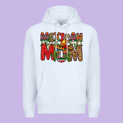 Mexican Mom Premium Hoodie Designed By Zillion Design Studio