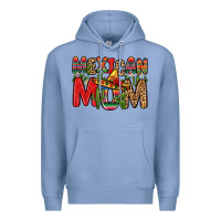 Colony Blue mexican mom Premium Hoodie - Zillion Design Studio