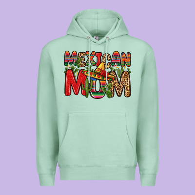 Mexican Mom Premium Hoodie Designed By Zillion Design Studio