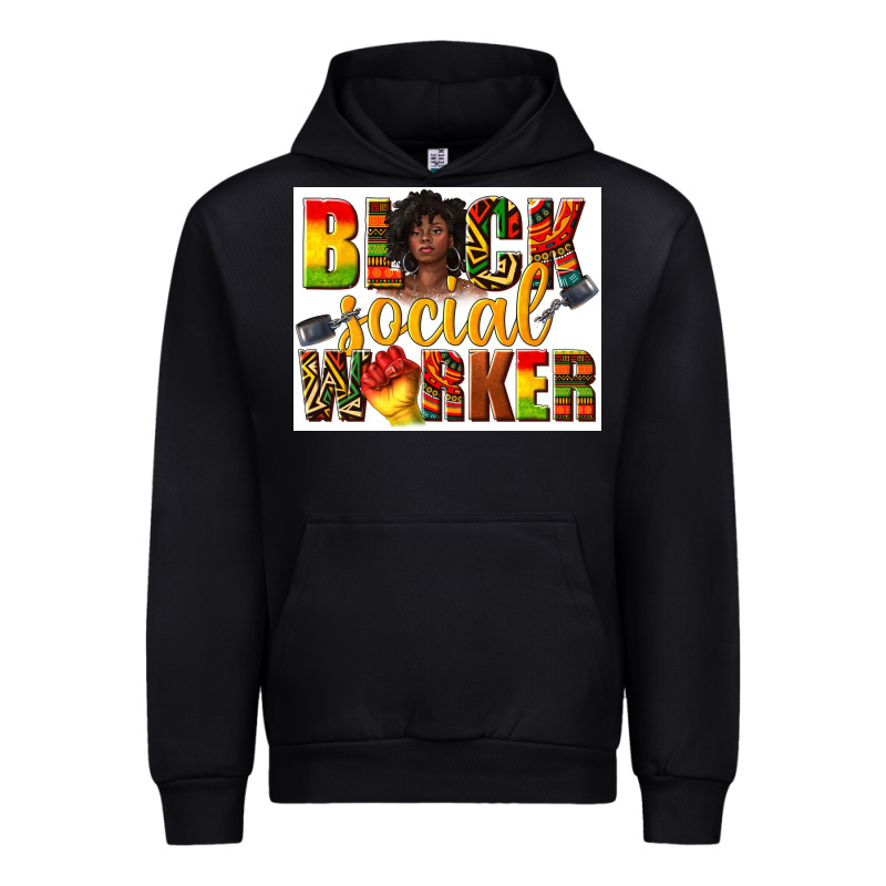 Black Social Worker Urban Hoodie by texasbilliewilder | Teevron